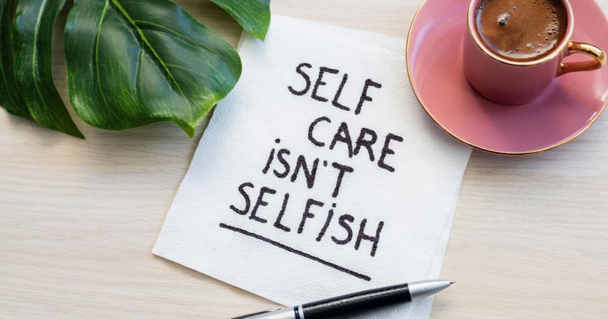 self care isn't selfish