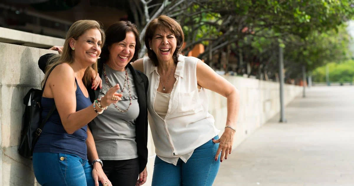 group of women gathered for social connections